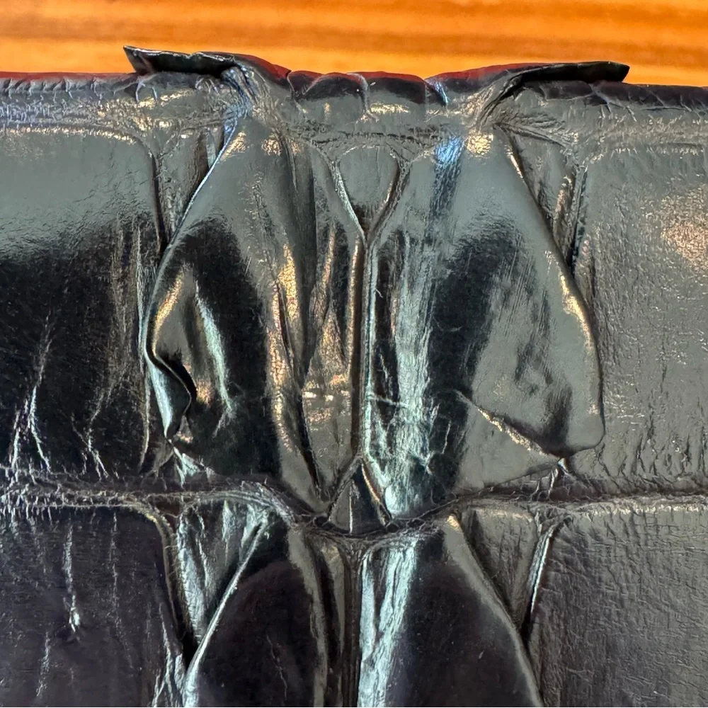Bi-Fold Authentic Crocodile Leather Wallet 1C